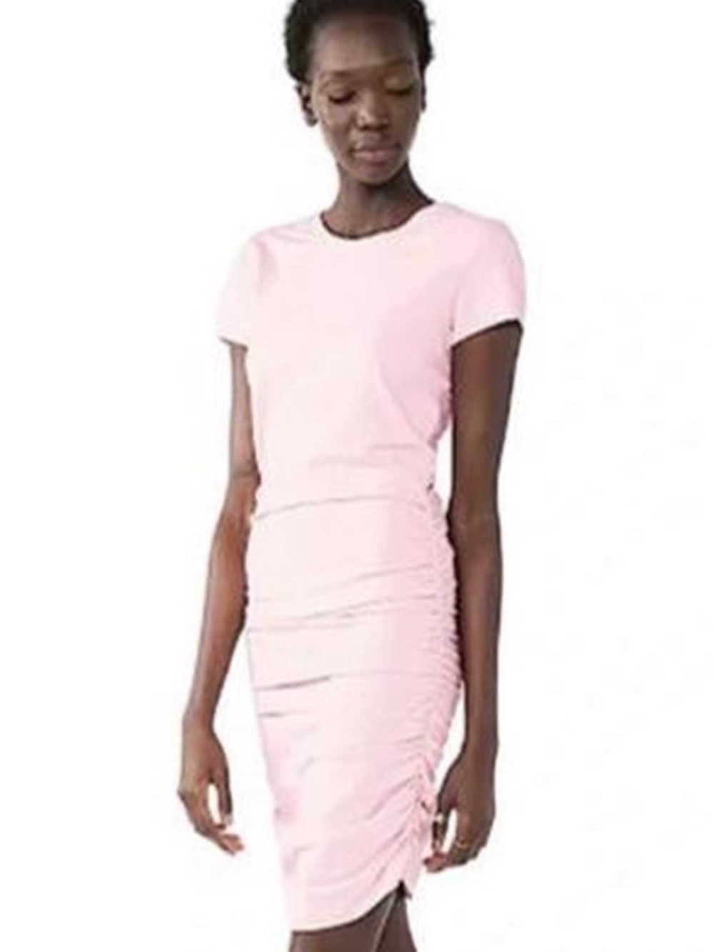 Pink garment label interior